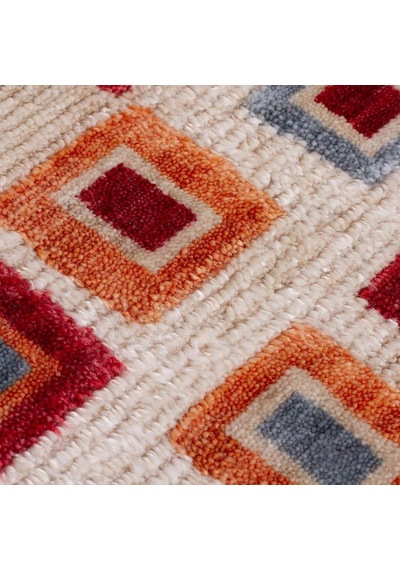 Eko Halı Zr 21 Beige Multy Modern Uşak Halısı Bej - Renkli