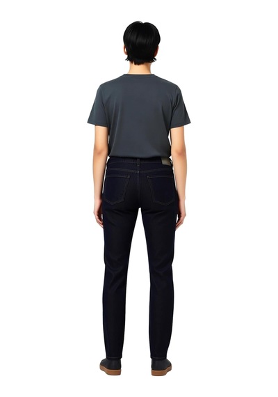 Ersefa Erkek Relaxed Fit Açık Denim Pantolon Fonksiyonel Dayanıklı Kalit Koyu Lacivert