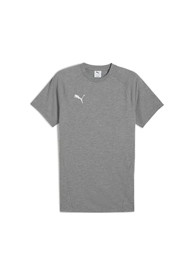 Puma Teamevostripe Tee Erkek Günlük Tişört 65995333 Gri Gri