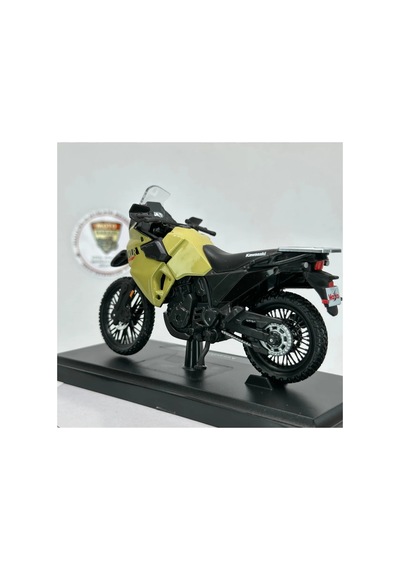 Kawasaki Klr 650 Maket Motor - 1:18 Maisto Diecast