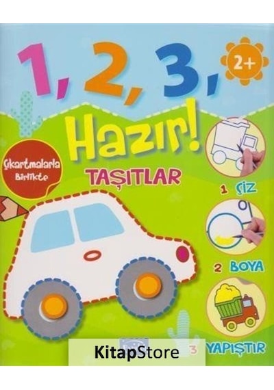 1 2 3 Hazır! Taşıtlar 2+ Yaş / Kolektif