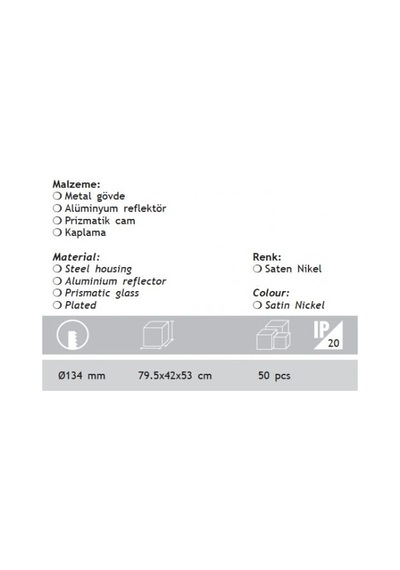 Jupiter 1X18W Downlight Yatay E27 Duylu Camlı Jd517 Gold