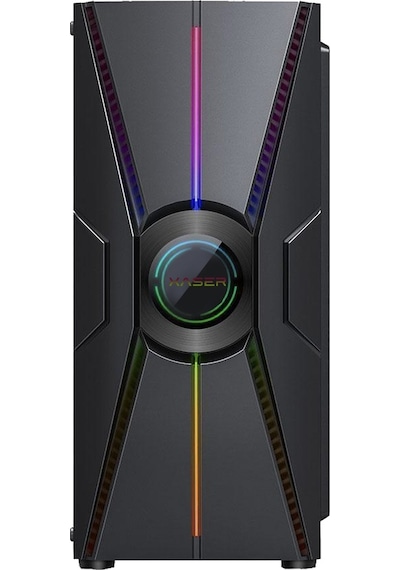 Xaser XSR366 i7-4770 16 GB 512 GB SSD 8 GB RX580 24" Dos Masaüstü Oyun Bilgisayarı