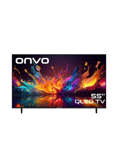 Onvo 55OVF9250UQ 55" Uydu Alıcılı 4K Ultra HD Google Smart QLED TV