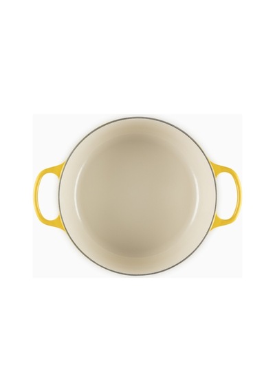 Le Creuset Yuvarlak Ikonik Lüks Döküm Tencere 28 Cm Sarı