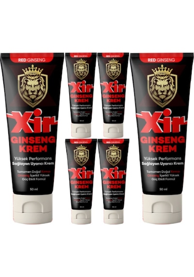 Xir 50 Ml Cream 6 Adet Erkeğe Zaman Geciktiricikrem