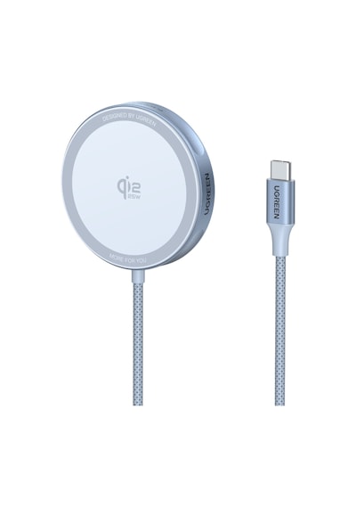 Ugreen Magflow 25w Manyetik Kablosuz Şarj Pedi, Magsafe Uyumlu, Qi2 Hızlı Şarj, 55959