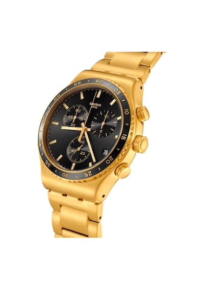 Swatch Yvg418g In The Black Erkek Kol Saati
