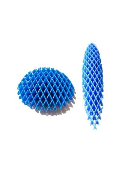 Yeni Nesil Mavi Solucan Stres Oyuncağı Top Anahtarlıklı Model 2 Özellikli Vıp New Blue Fıdget Worm