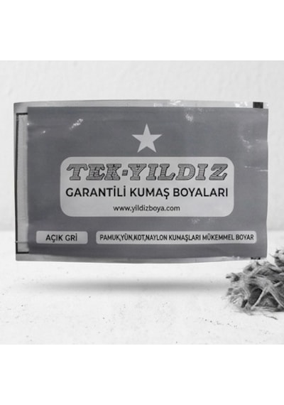 33 - Kumaş Boyası Kurşuni Açık 11 Gr 10