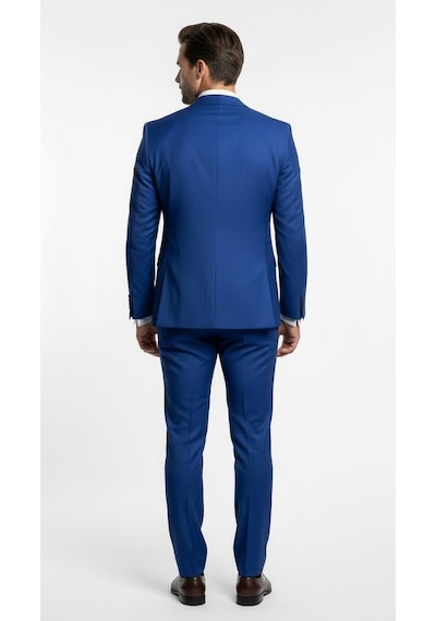 Erkek 3 Parça Slim Fit Takım Elbise Klasik Likralı Kumaş, Tek Düğme, Çift Yırtmaçlı Modern Kesim Ceket Yelek Pantolon Saks Erkek 3 Parça Slim Fit Takım Elbise Klasik Likralı Kumaş, Tek Düğme, Çift Yırtmaçlı Modern Kesim Ceket Yelek Pantolon Saks
