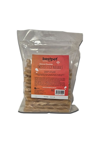 Bestpet Burgu Doğal Natural Kemik Çubuk Köpek Ödülü 350 Gr 243-30000.01