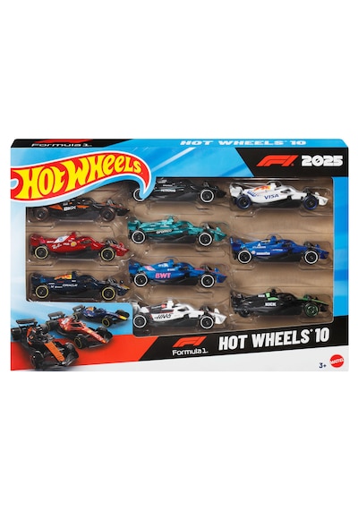 Hot Wheels® Formula 1 10'lu Araba Seti JMM24