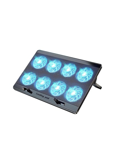 8 Fanli Laptop Soğutucu 15.6"-17" - Zra8