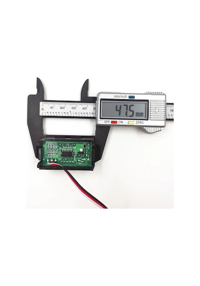 0.56 0-30v Kırmızı Voltmetre