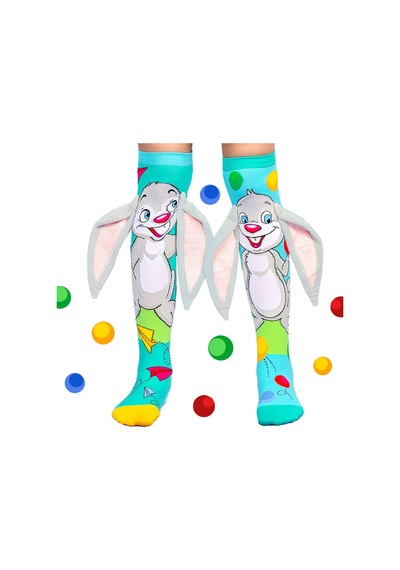 Madmia Hophop Bunny Çorap Çok Renkli