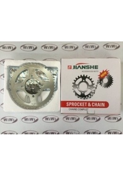 Ybr Zincir Dişli Set Janse 45t-14t-118l