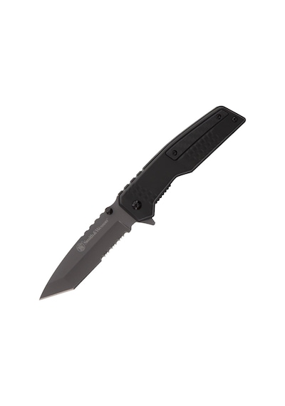 Smith & Wesson Special Ops Linerlock A/o Black Cf Katlanır Cep Kamp Çakısı Siyah