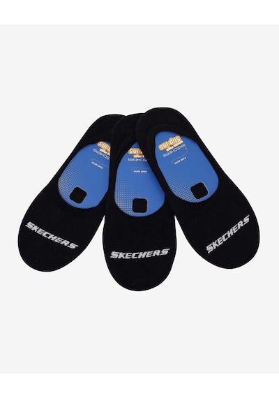 Skechers 3'lü Paket Essential Görünmez Çorap Unisex Siyah Çorap S2520313-3817