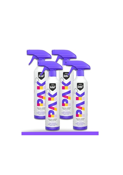 Selsil Pak Mucize Köpük Sprey Yüzey Temizleyici 4 x 500 ML