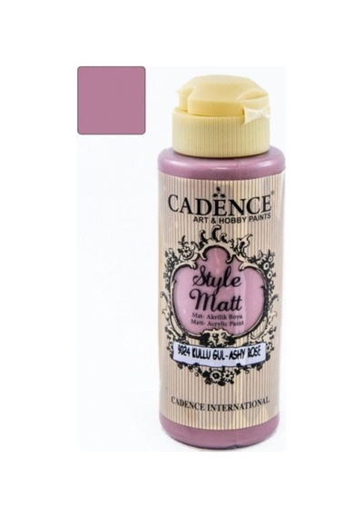 Küllü Gül Style Matt Mat Akrilik Boya 9024 120 Ml Küllü Gül