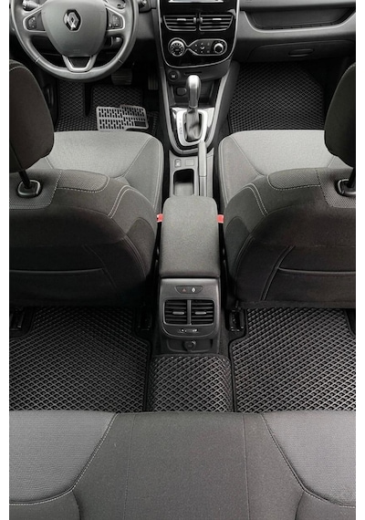 Renault Clio 4 Premium Hücreli Eva Paspas-siyah