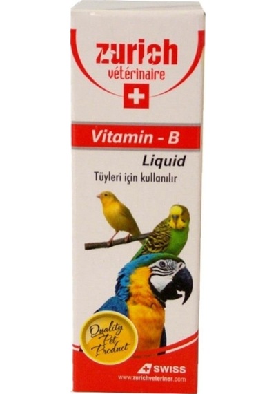 Zurich Kuş Vitamini A, D3, E, C Vitaminleri 30 ml