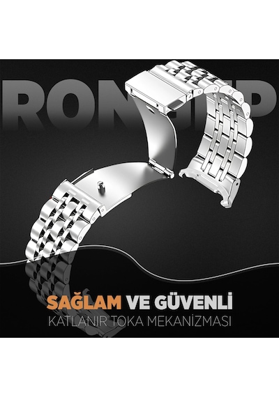 Prestige Steell Samsung Galaxy Watch 9/8 44mm/40mm/classic 46mm İle Uyumlu Çelik Kordon Kısaltma Aparatlı Paslanmaya Dayanıklı Katlanır Toka Mekanizmalı Samsung Watch 9 Kordon Çok Renkli Prestige Steell Samsung Galaxy Watch 9/8 44mm/40mm/classic 46mm İle Uyumlu Çelik Kordon Kısaltma Aparatlı Paslanmaya Dayanıklı Katlanır Toka Mekanizmalı Samsung Watch 9 Kordon Çok Renkli