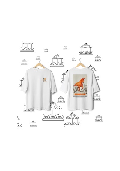Dreamers Serisi No:4 T-shirt - Beyaz