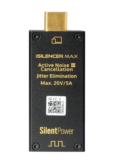 Silent Power İsilencer Max Usb-c, Usb-c Gürültü Ve Parazit Filtresi, Ses Kalitesi İyileştirici, Veri Aktarım Filtresi