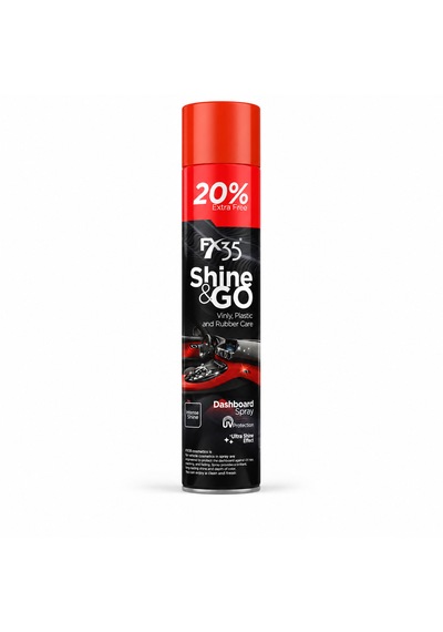Shine & Go Antistatik Plastik Konsol Ve Iç Plastik Parlatıcı Vanilya Muz Kokulu 750 Ml 1 Adet