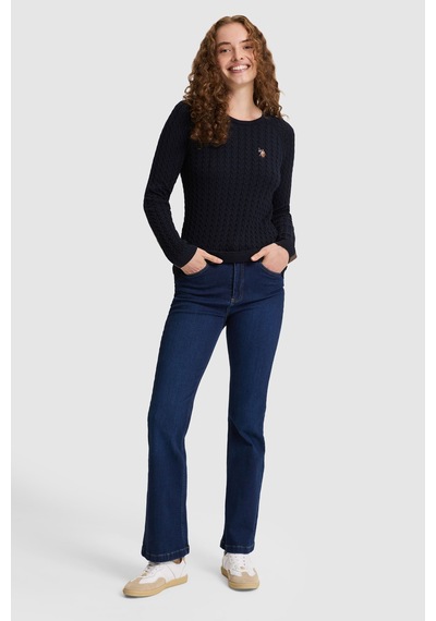 U.S. Polo Assn. Kadın Lacivert Basic Kazak 50327560 Vr033