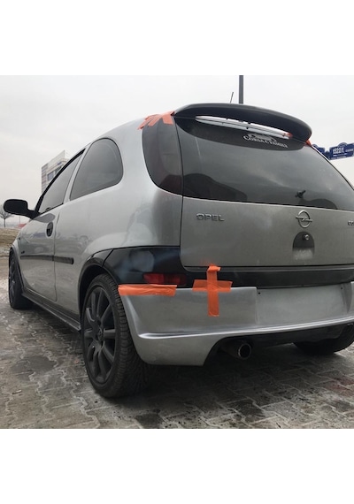 Opel Corsa C Hilal Spoiler - Opel Corsa C Ay Spoyler