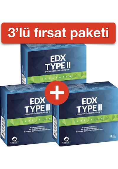 Edx Type Ii Kollajen (3'lü Paket)