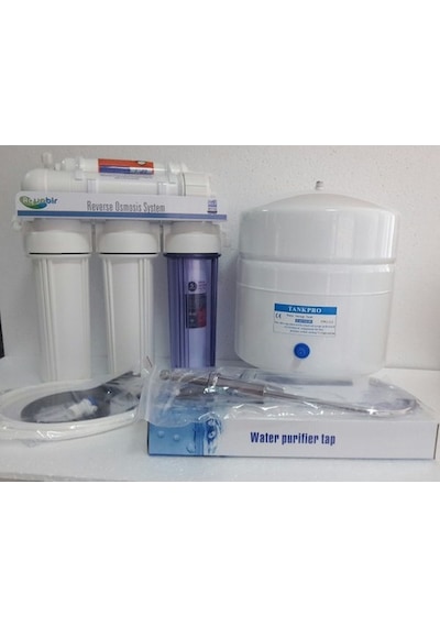 Açık Kasa 5 Aşamalı Pompasız Su Arıtma Cihazı Lg Membranlı