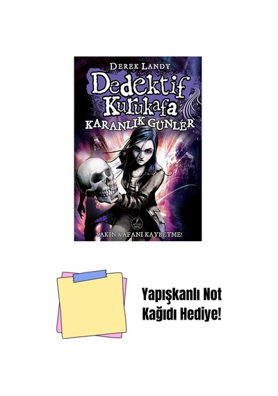 Dedektif Kurukafa - Karanlık Günler Ciltli + Yapışkanlı Not Kağıdı