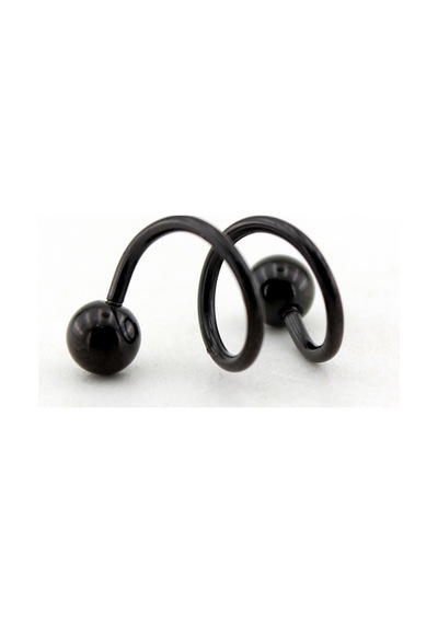 Siyah Renk Burgu Vücut Piercing P304