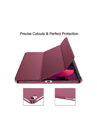 Apple Uyumlu iPad Air 4/5. Nesil 10.9" Kılıf Pu Deri Smart Standlı Case 10.nesil Değildir Kılıf