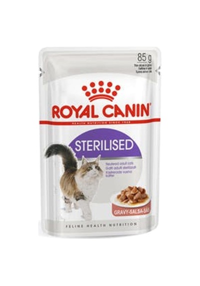 Tr Sterilised Gravy Kısır Kedi Pouch Yaş Mama 85 Gr X 12