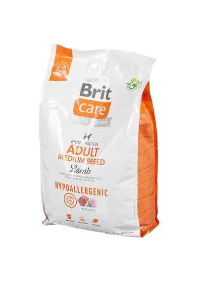Brit Care Hypoallergenic Köpek Kuru Maması, Yetişkin Orta Irk, 3 Kg