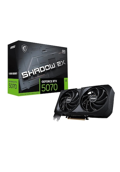 Msı Geforce Rtx 5070 12g Shadow 2x Oc 12gb Gddr7 192 Bit Dlss 4 E
