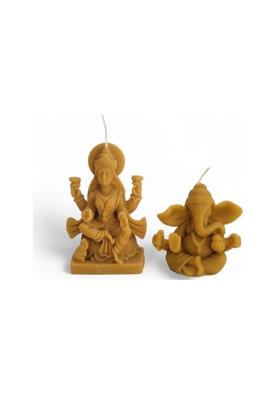 Bal Mumu Laksmi Ve Ganesha İkili Set Sarı