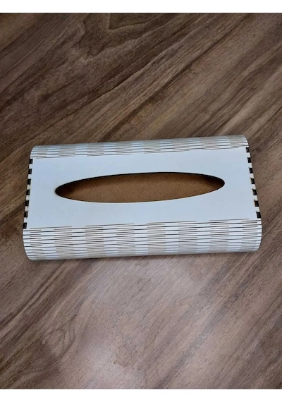 Lavanta Tasarım Z Peçetelik Oval Beyaz