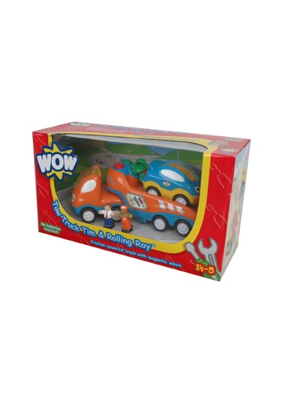 Wow Toys Tow Truck Tim & Rolling Ray - Araç Çekici Tim 01025
