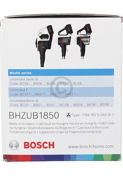 Bosch Uyumlu Unlimited 18V - 5.0 Ah Şarjı Süpürge Bahçe ve El Aletleri İçin Batarya Akü