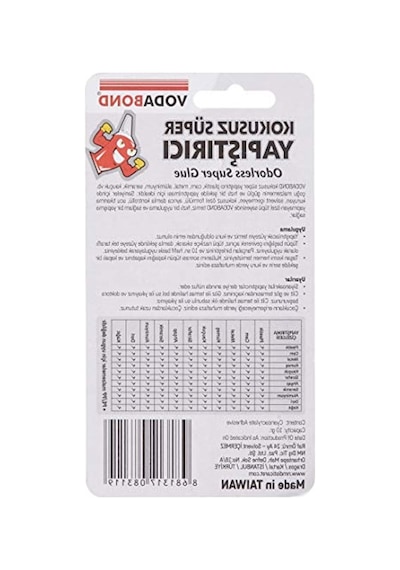 Hızlı Yapıştırıcı, 10g Kokusuz Ve Şeffaf Formül