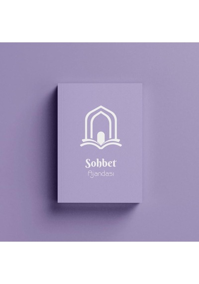 Sohbet Ajandası Normal Seri Mor Çok Renkli