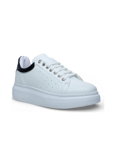 Conteyner Karayel Erkek Sneaker 385 Beyaz Siyah