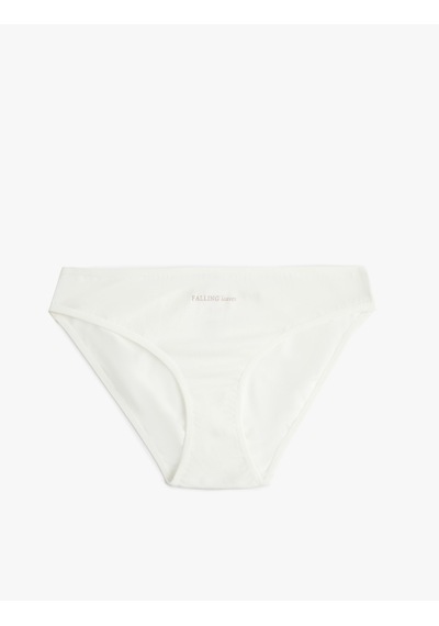 Koton Pamuklu Rahat Kalıp 3'lü Brief Külot Seti Ekru 6wlk30113mk Ekru