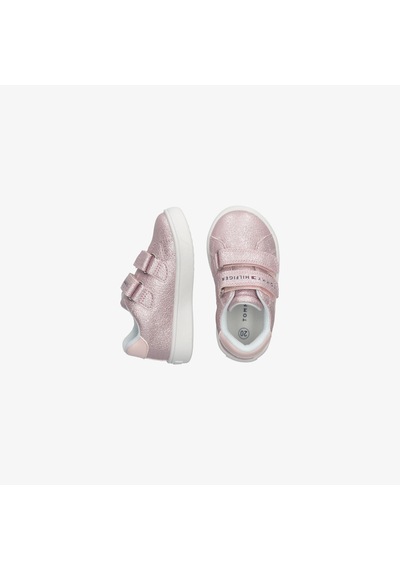 Tommy Hilfiger Glitter Bebek Pembe Spor Ayakkabı T1a9-33725-0745302 Pembe